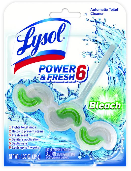 LYSOL Automatic Toilet Cleaner Power  Fresh 6  Bleach Discontinued Feb 1 2018